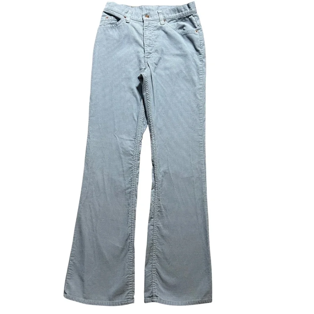 Levi's 517 Corduroy Pants 31x33 (Fits 30x32) Vintage Bootcut USA Made Talon Zip